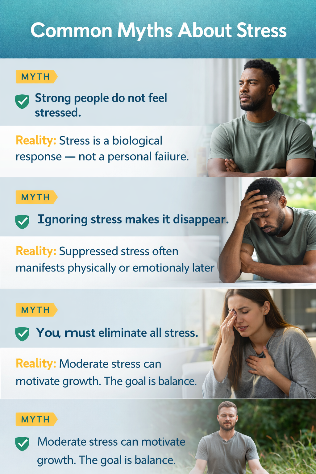 Common Myths About Stress