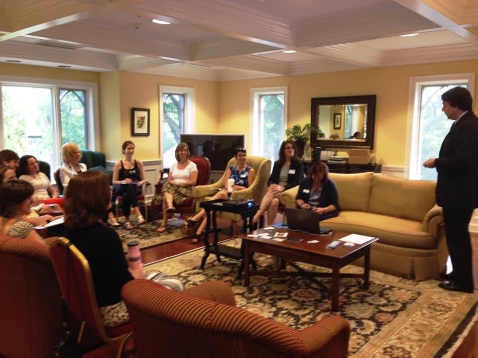 Hatrak Associates Paul Hatrak presenting at a coaching seminar
