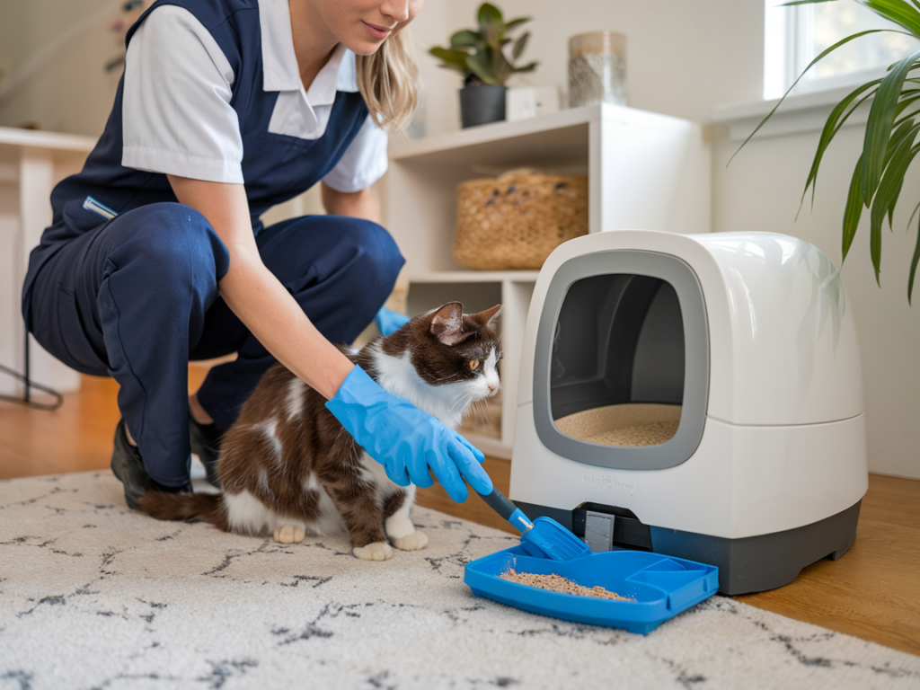 Cat Litter Box Clean Up