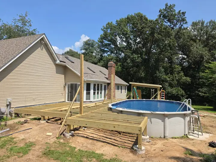 Pool Deck — In Progress