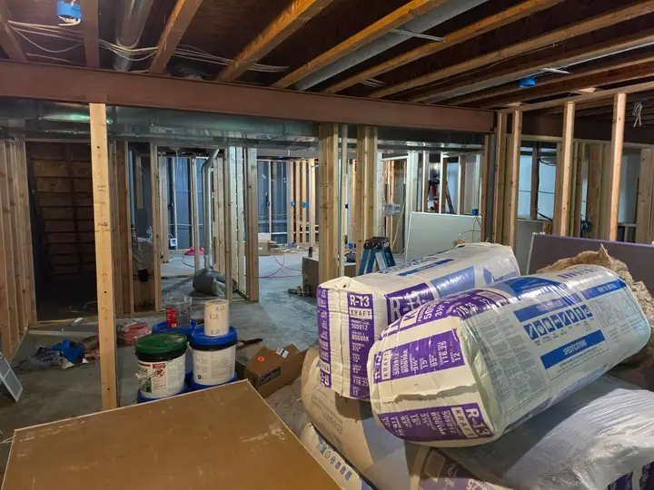 Baser Construction framing project
