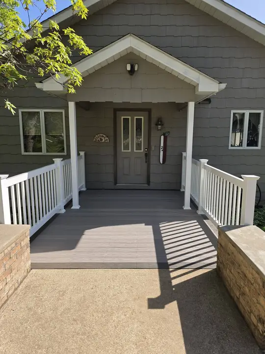 Front Entry and Porch — After
