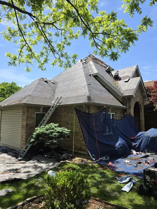 Roof Replacement — In Progress