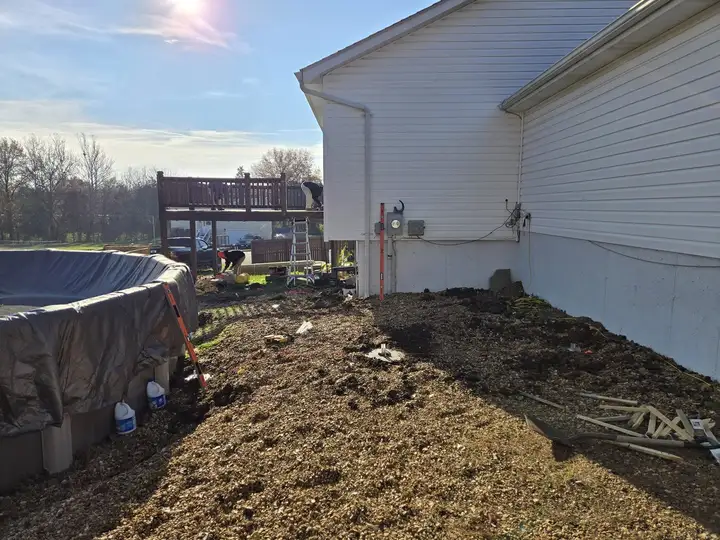 Deck Expansion — Before