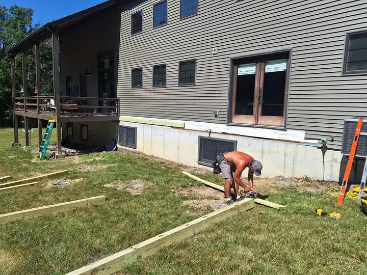 Deck Addition — Before