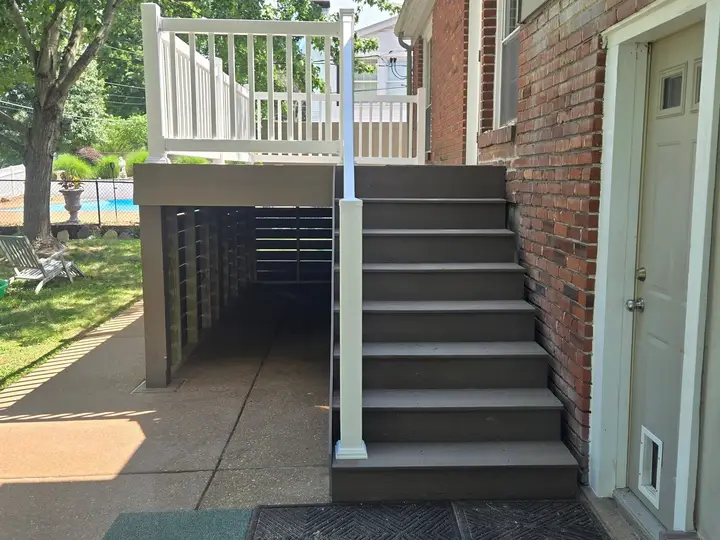 Rear Deck Remodel — After