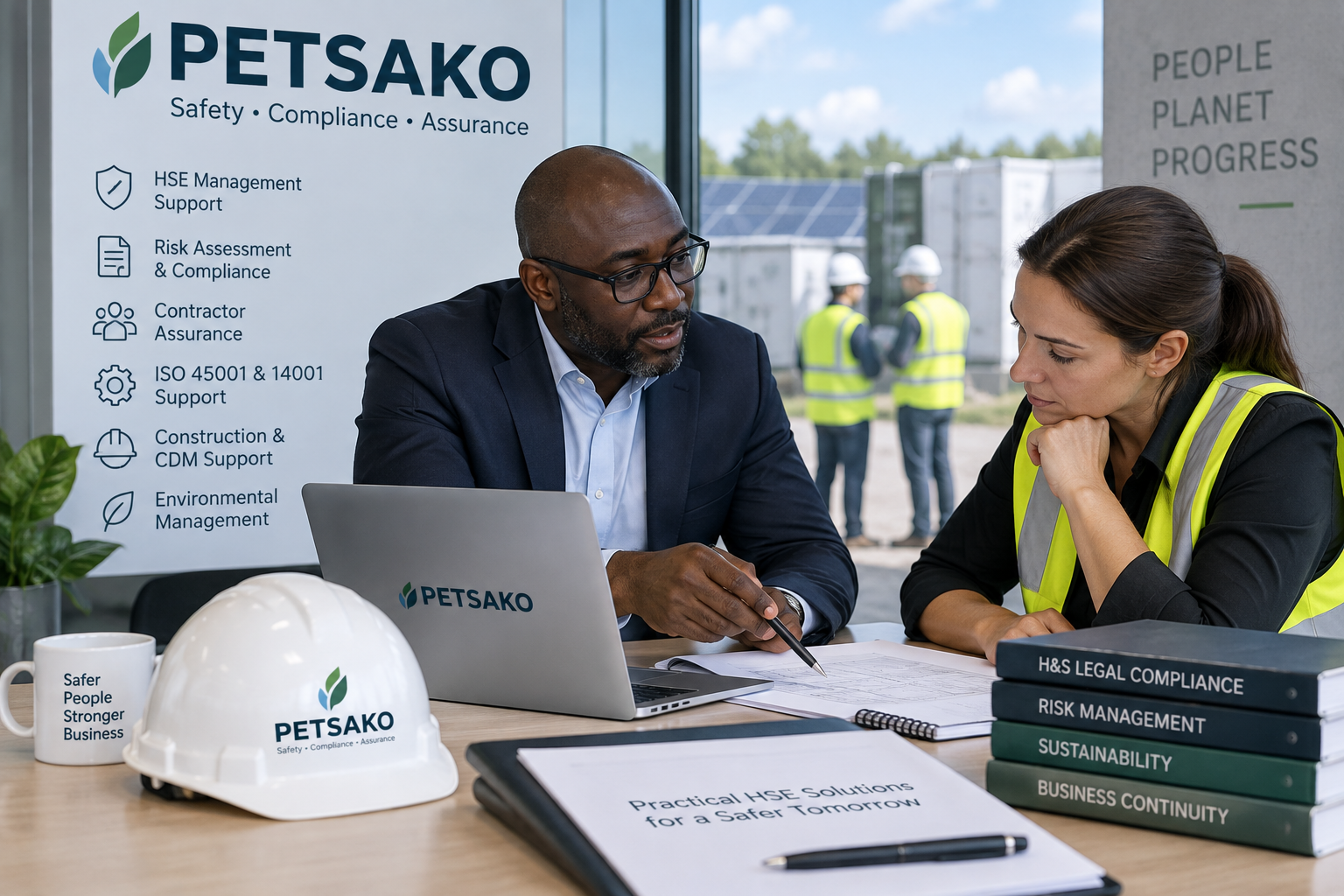 PETSAKO HSE Consultant providing compliance and assurance support to SME contractor 