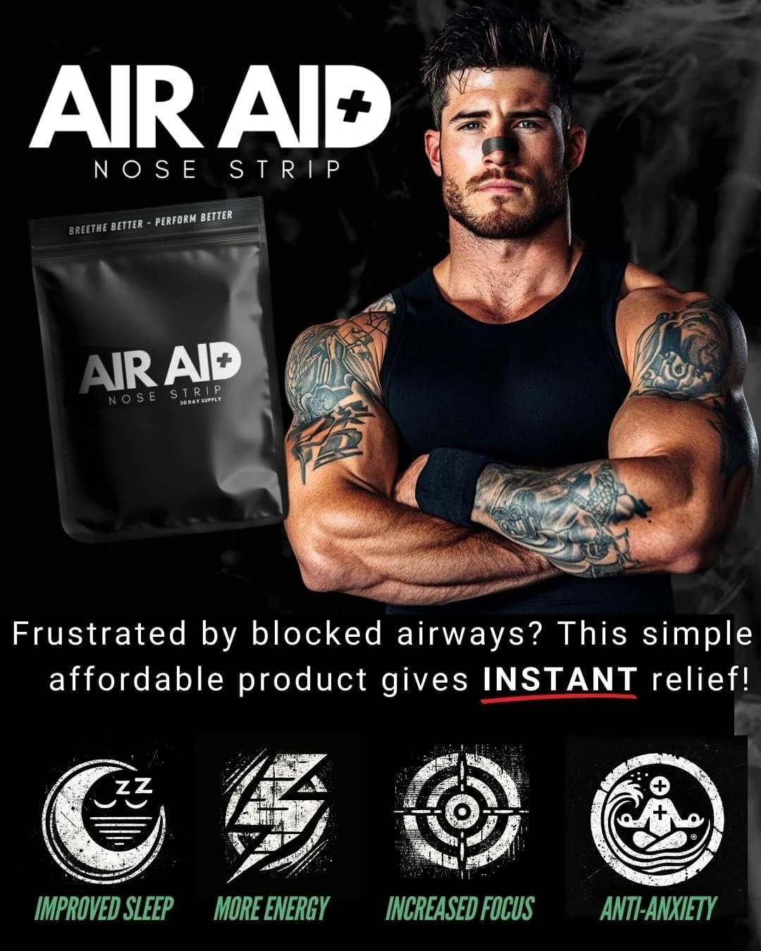 Air Aid Nose Strips