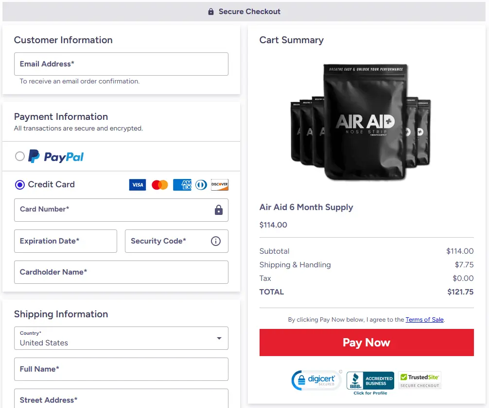 Checkout Process