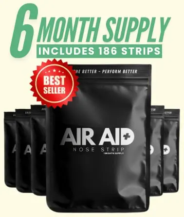 Air Aid Nose Strips Package