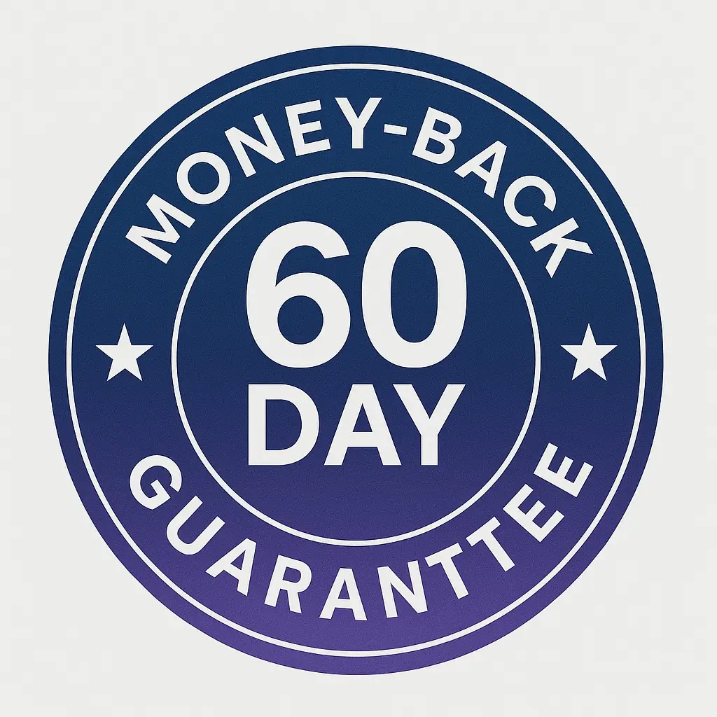 60 Day Money Back Guarantee