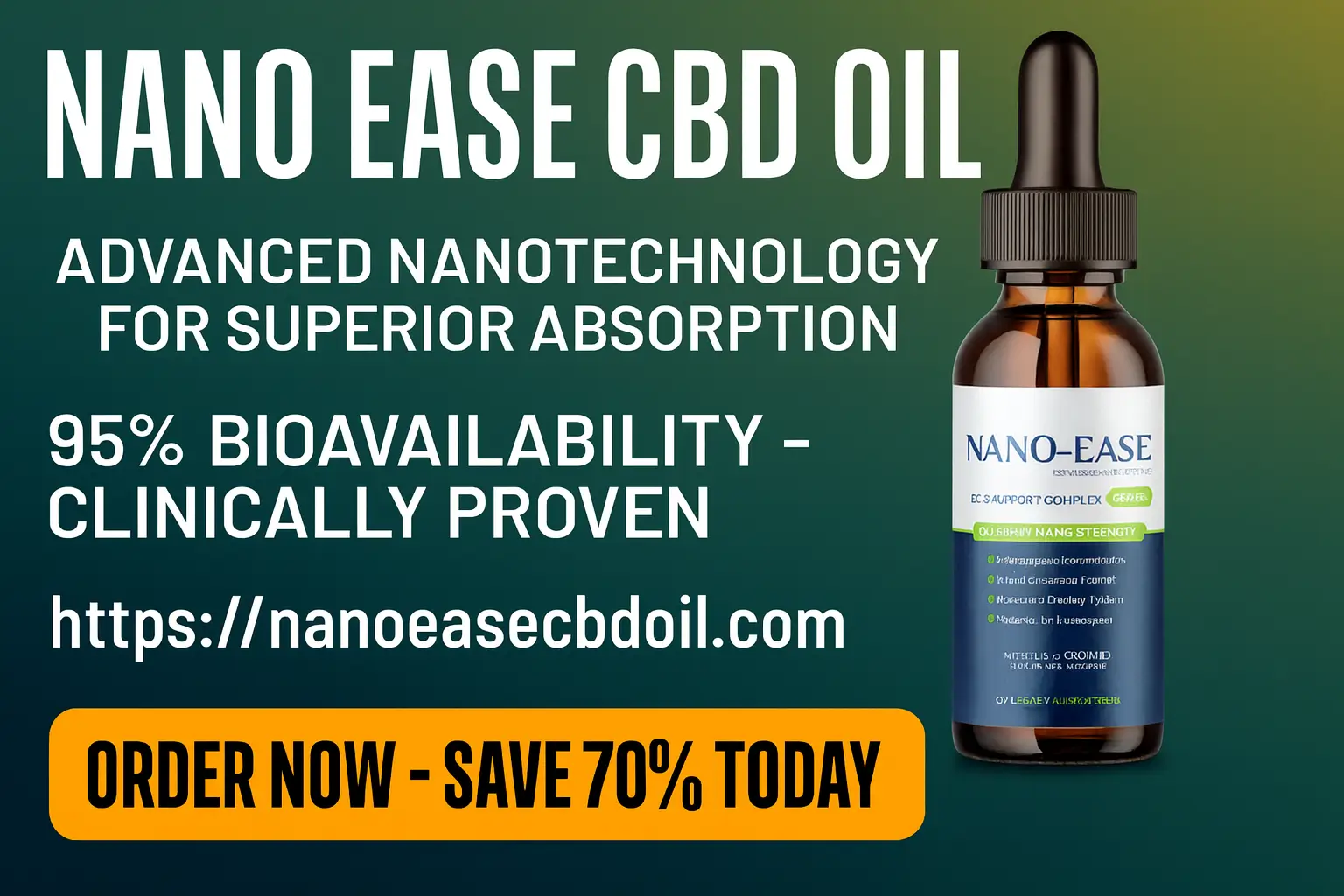 Nano Ease CBD Oil Bottle Hero iMAGE