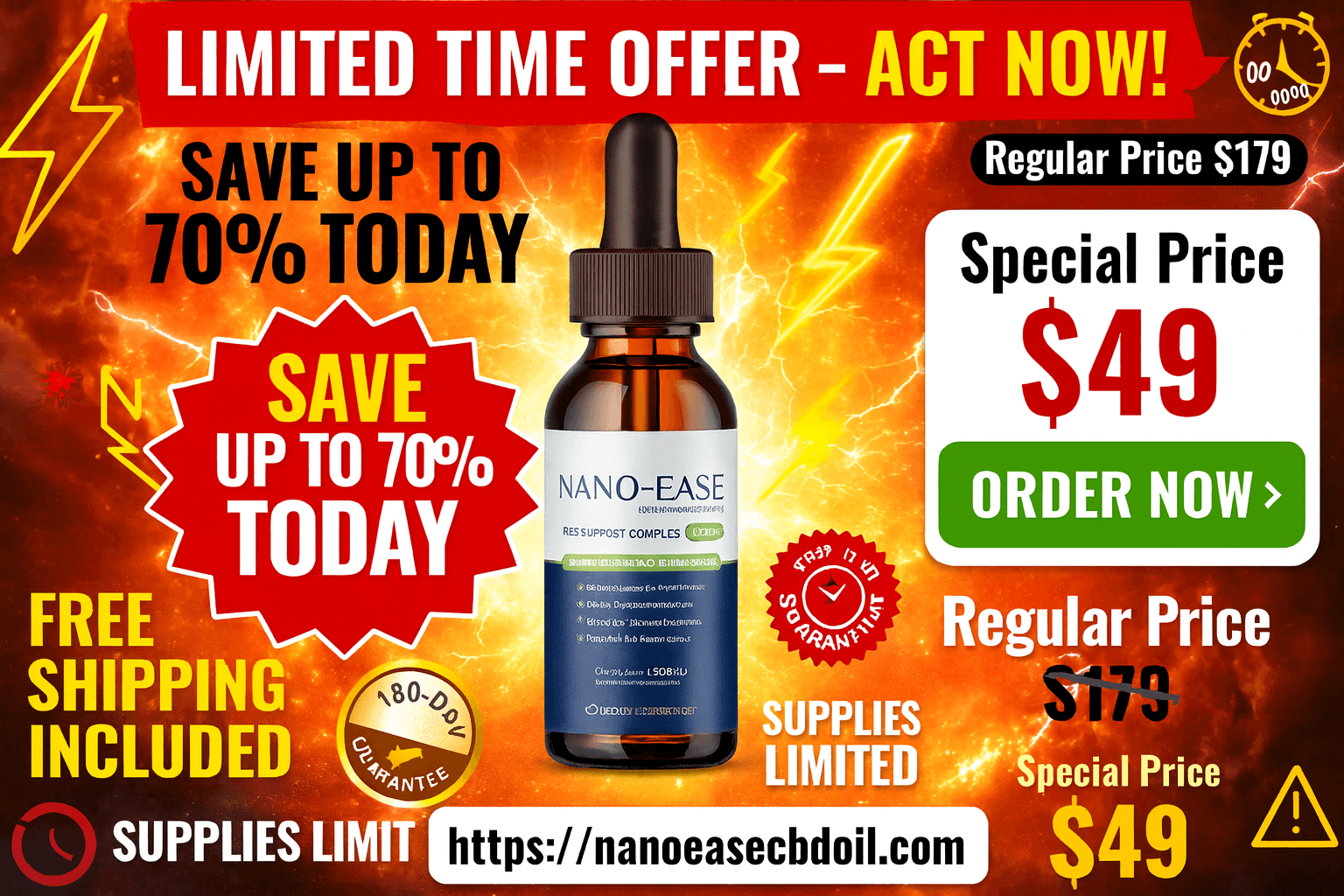 Nano Ease CBD Oil Special Offer