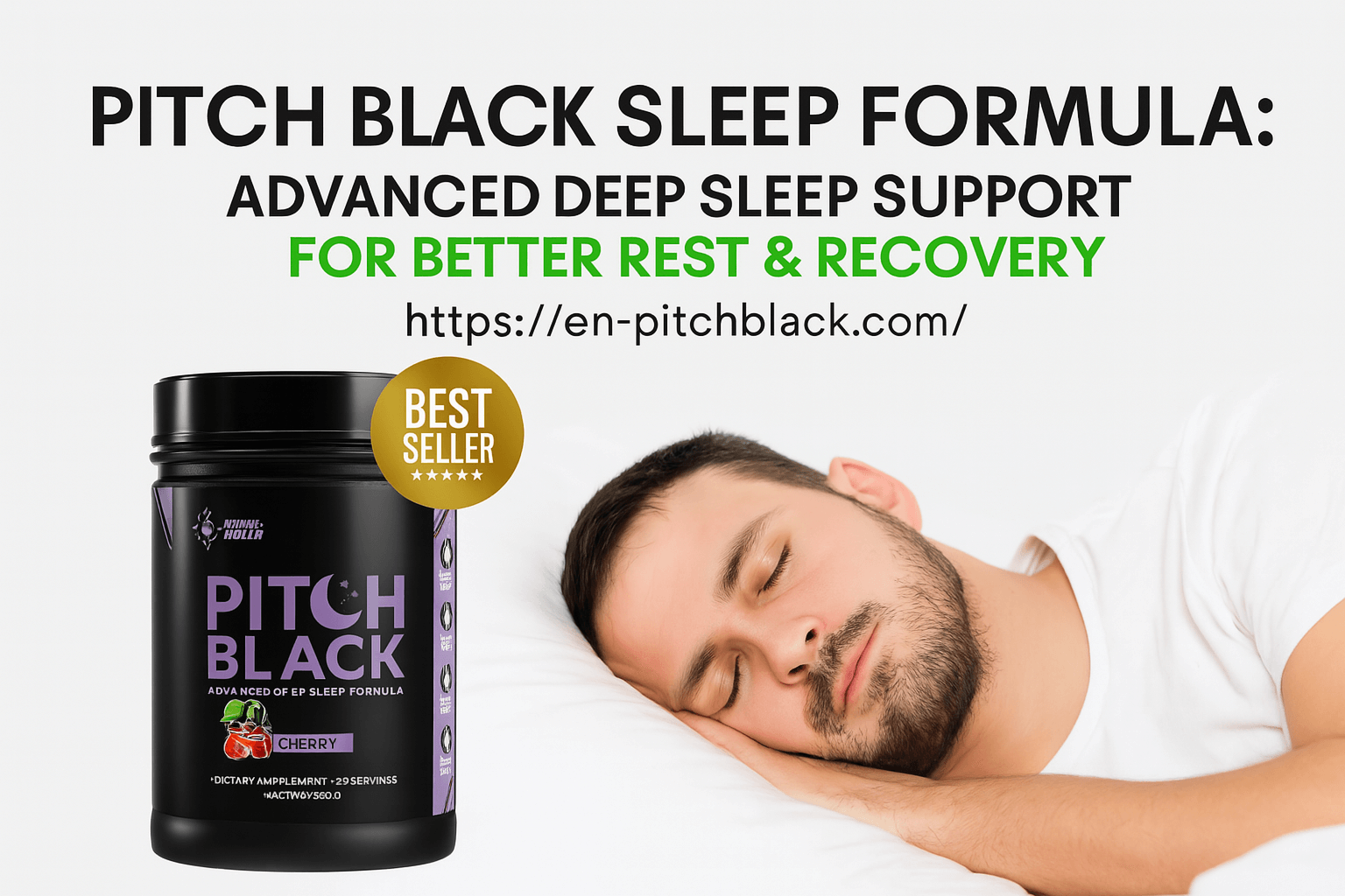 Pitch Black Sleep Supplement Formula