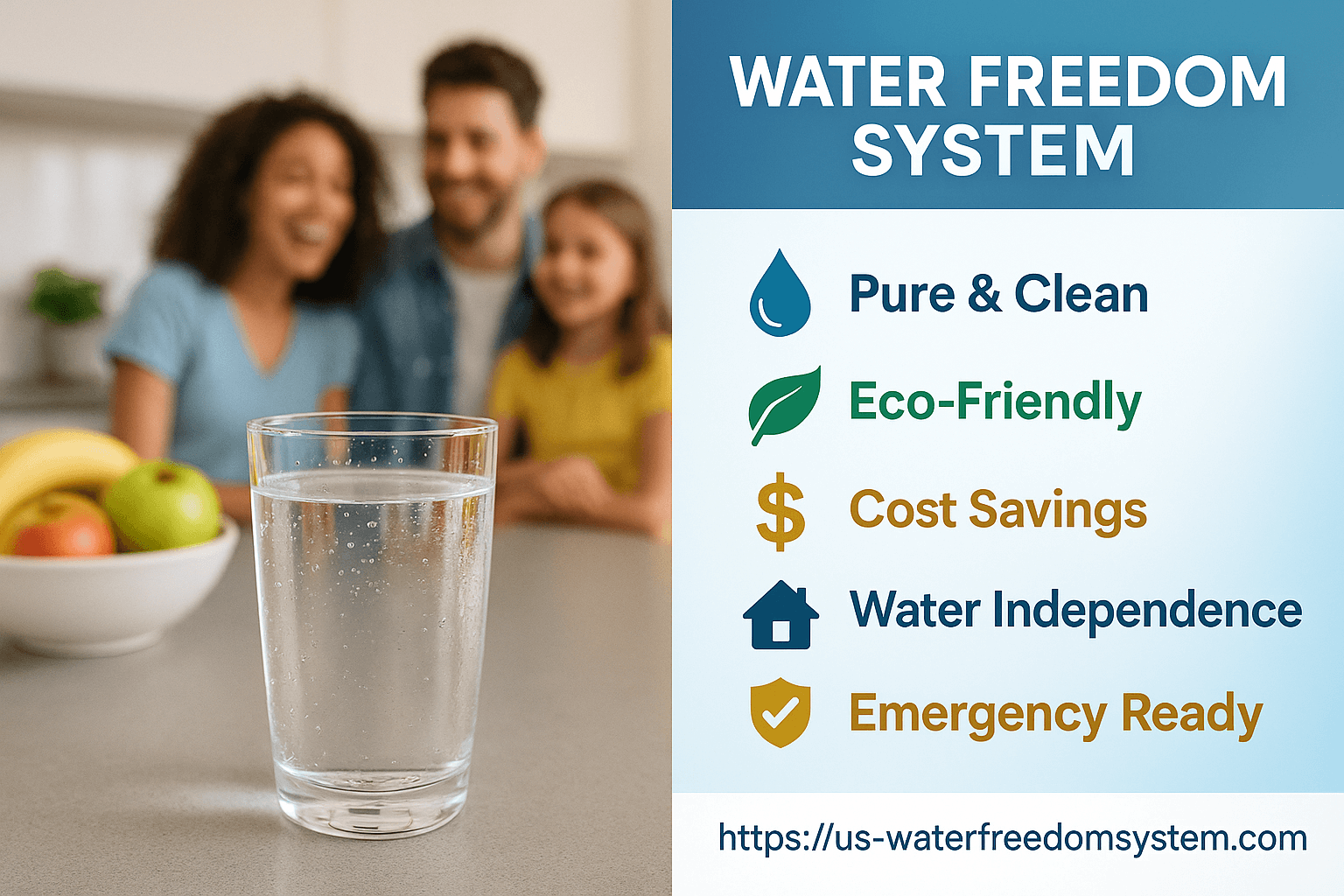 Clean water benefits