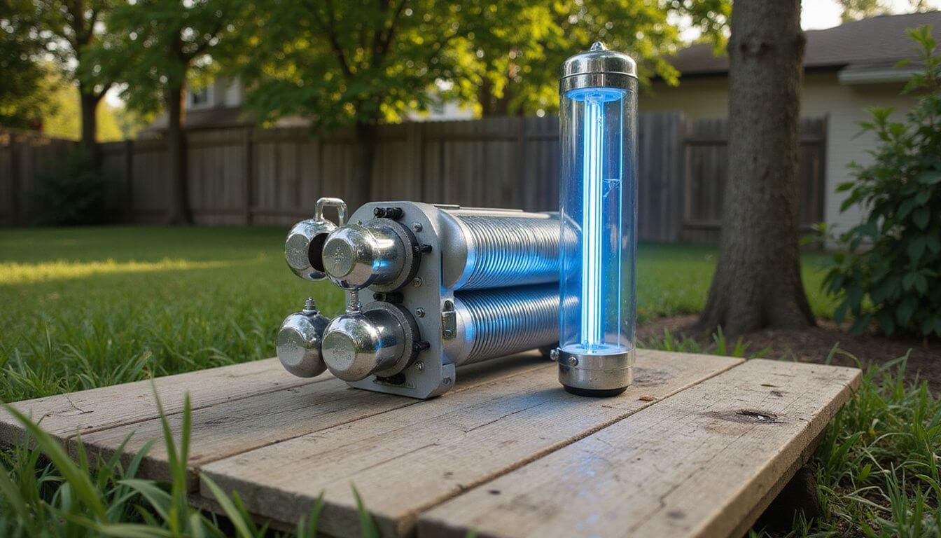 Satisfied family using their DIY atmospheric water generator system