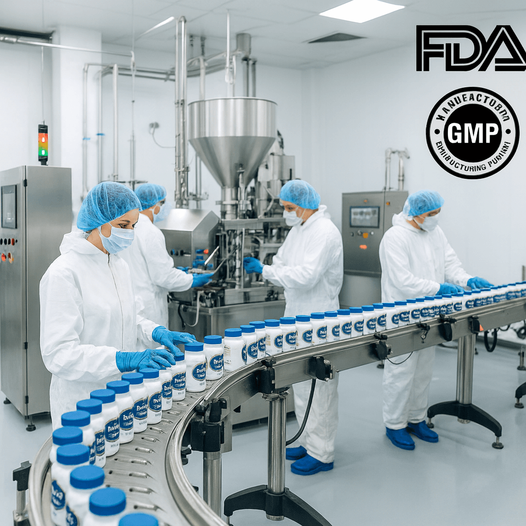 State-of-the-art GMP certified manufacturing facility