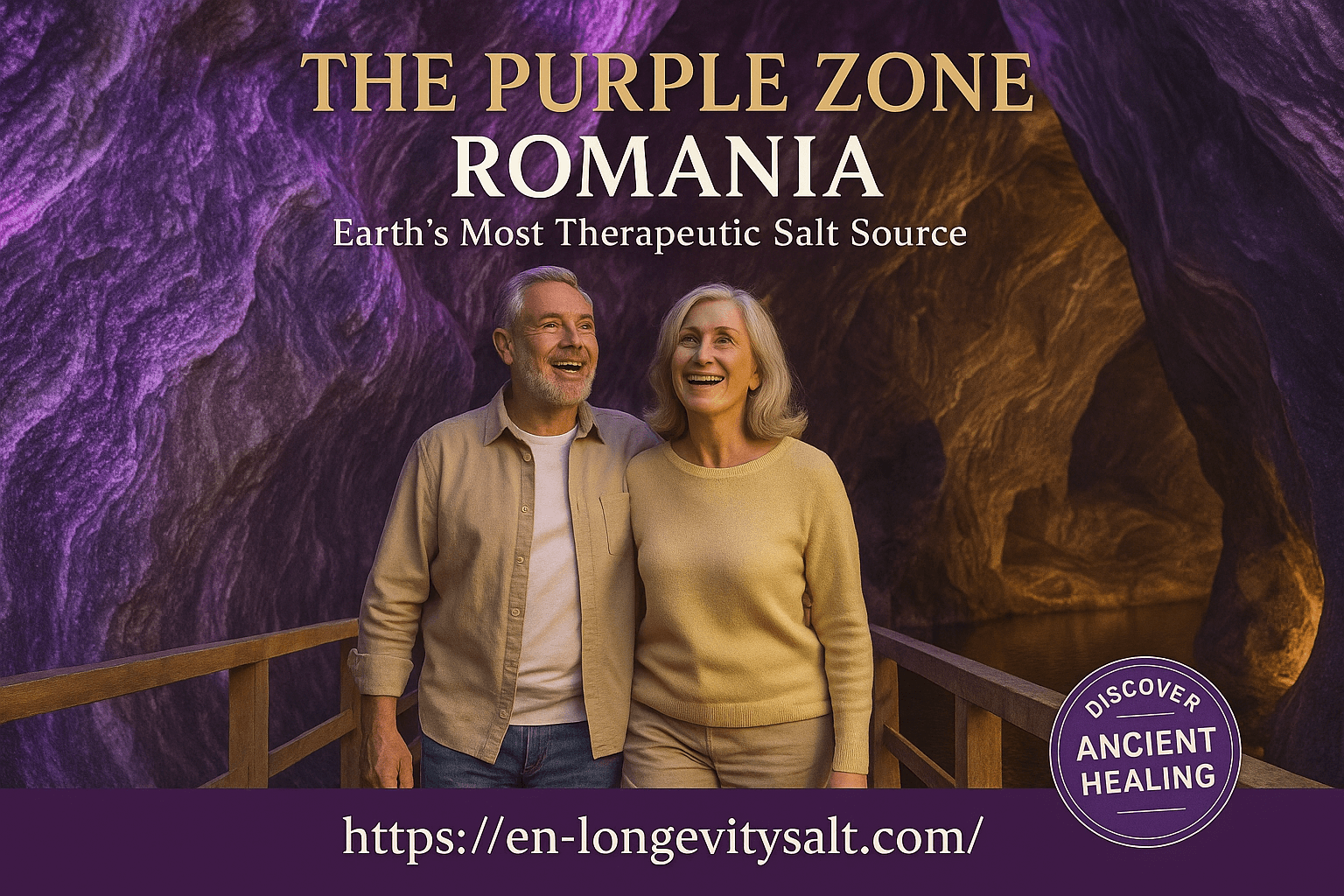 Turda salt mine cavern in Romania