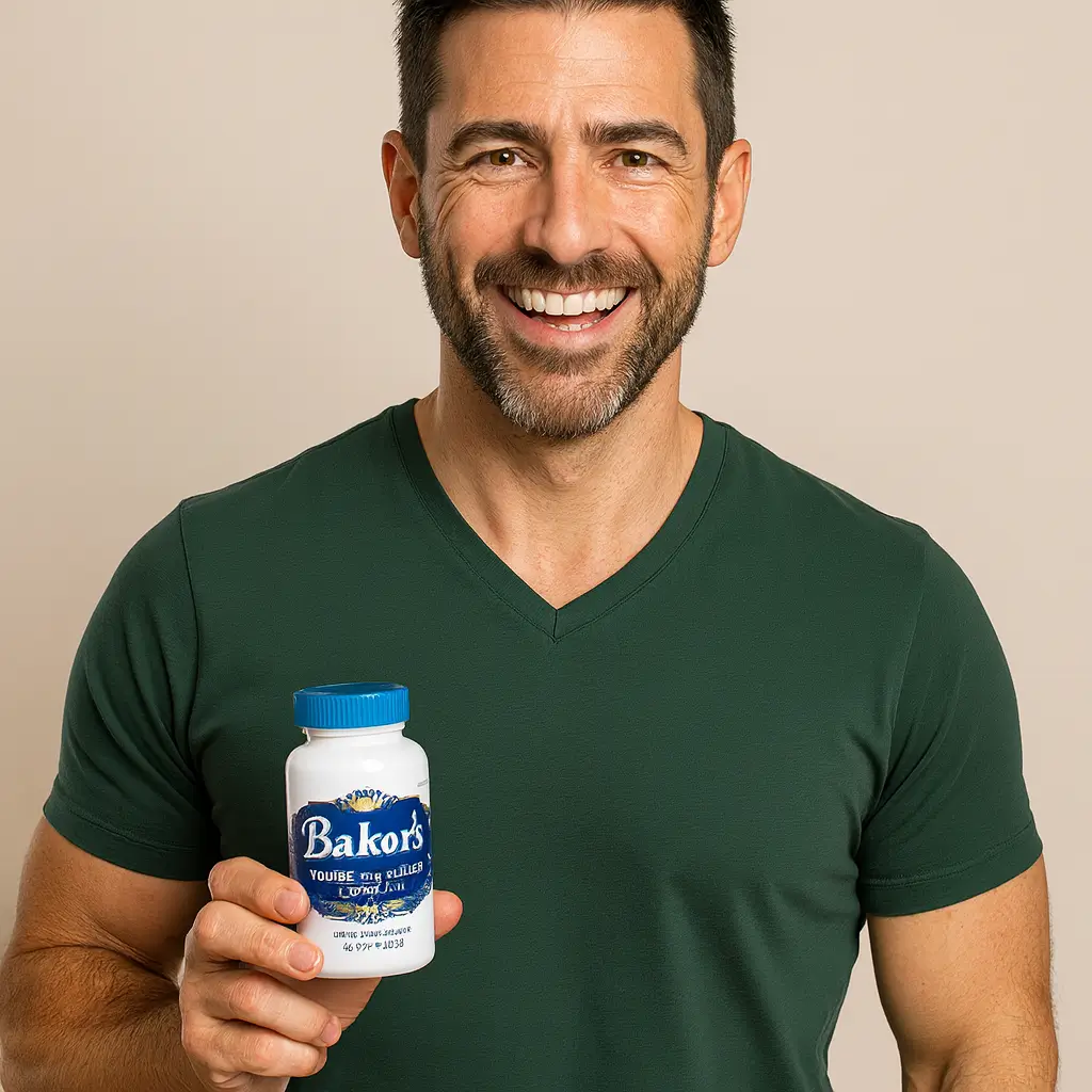 Connor Sullivan from Philadelphia Pennsylvania holding Baker's Volume and Flavor Enhancer satisfied customer testimonial