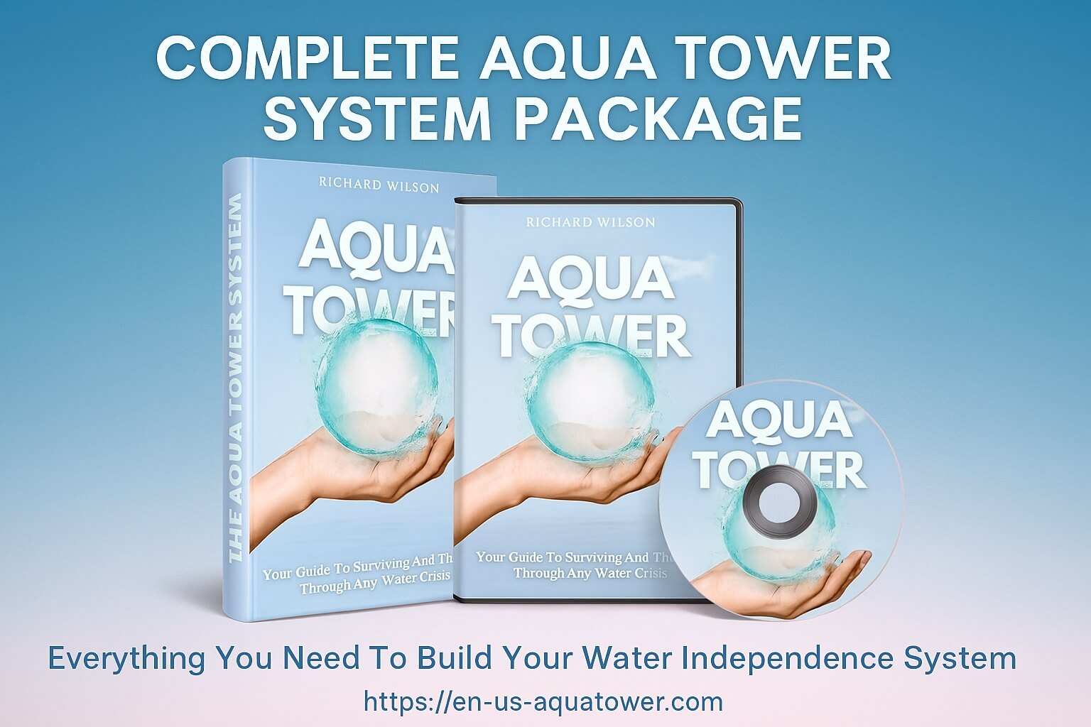 Aqua Tower System Complete Package - DIY Water Generator Manual, Digital Guide and CD by Richard Wilson