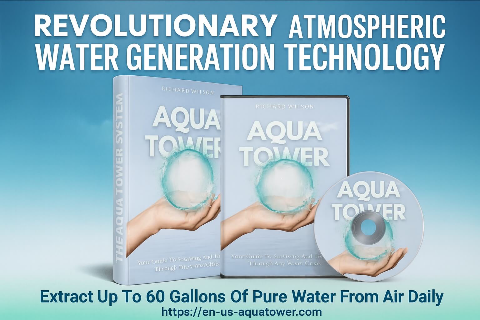 Aqua Tower System Revolutionary Atmospheric Water Generation Technology - Extract Pure Water From Air