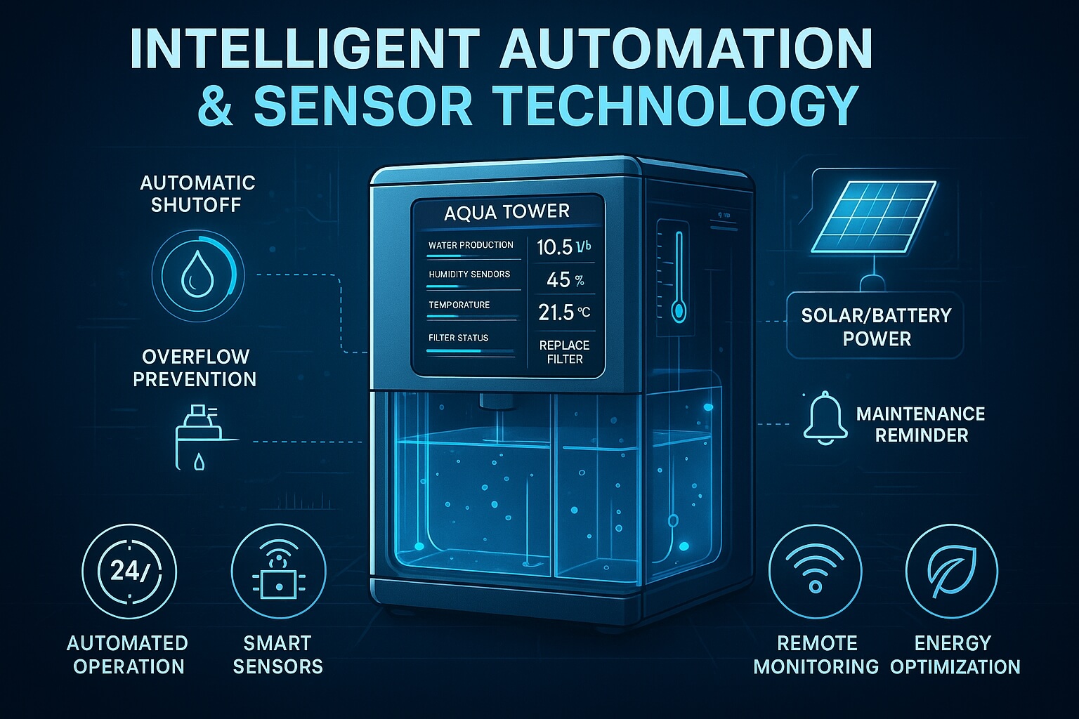 Smart Monitoring System - Aqua Tower Intelligent Automation and Sensor Technology