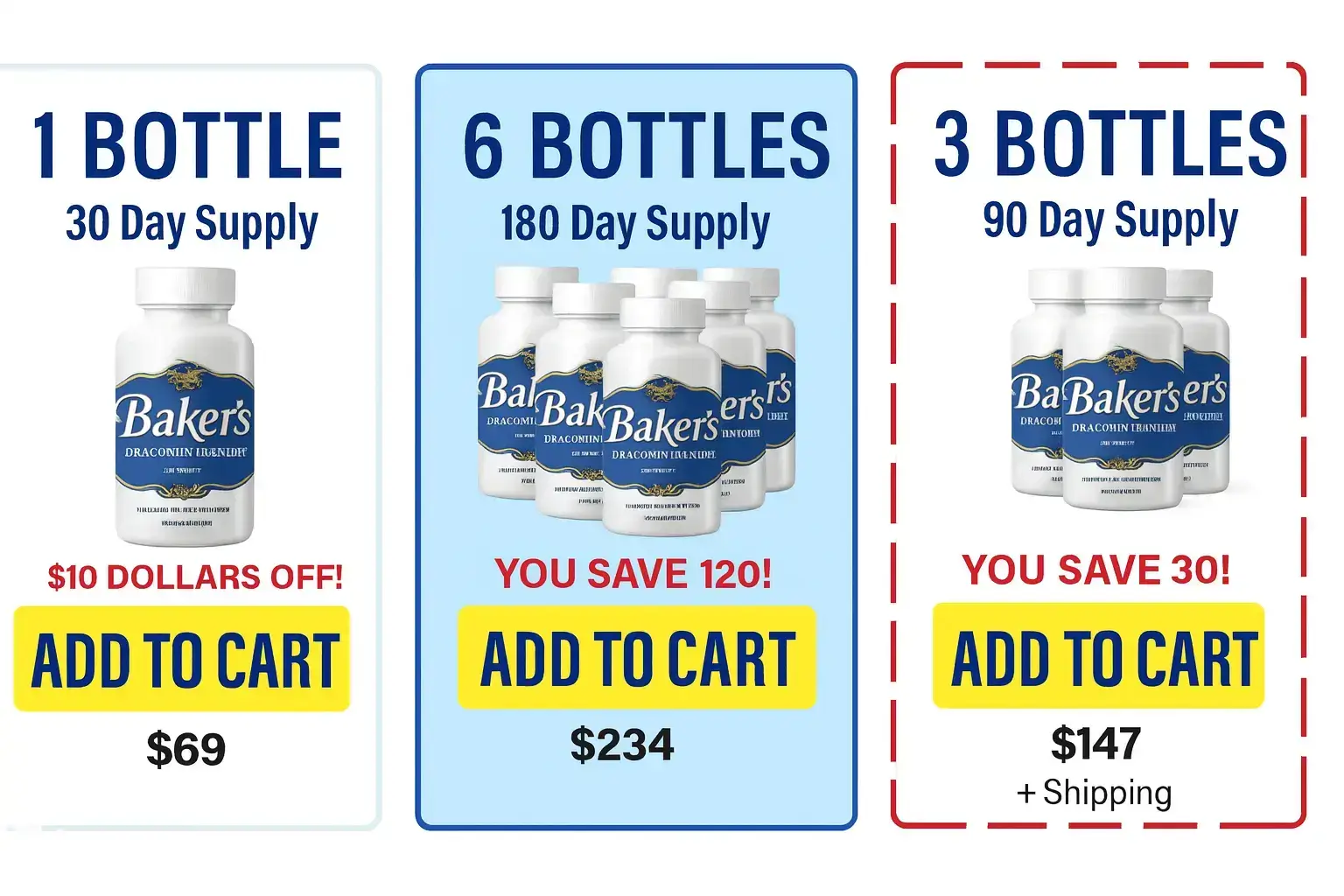 Baker's Organics Volume Enhancer Pricing