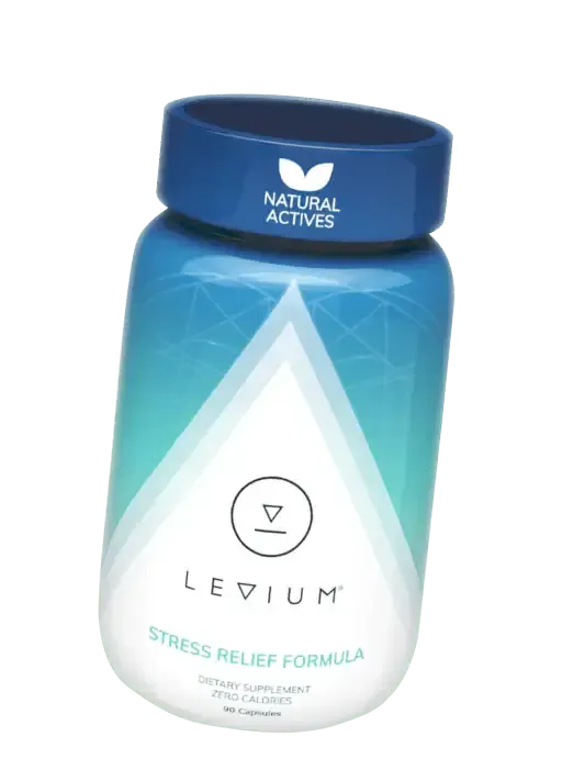 Levium Stress Relief Formula Bottle
