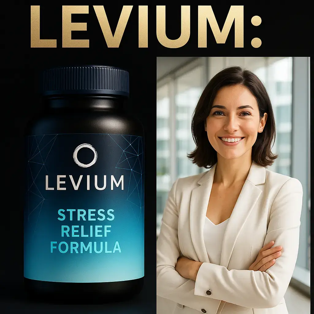 Levium Professional Stress Relief - Fast-Acting Doctor-Formulated Supplement for Peak Performance and Mental Clarity