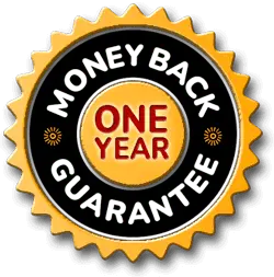 365-Day Money-Back Guarantee - Pharaoh's Nectar one year risk-free trial period with full refund policy