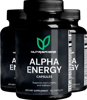 Alpha Energy 3 Bottles - 90 Day Supply - Best Value