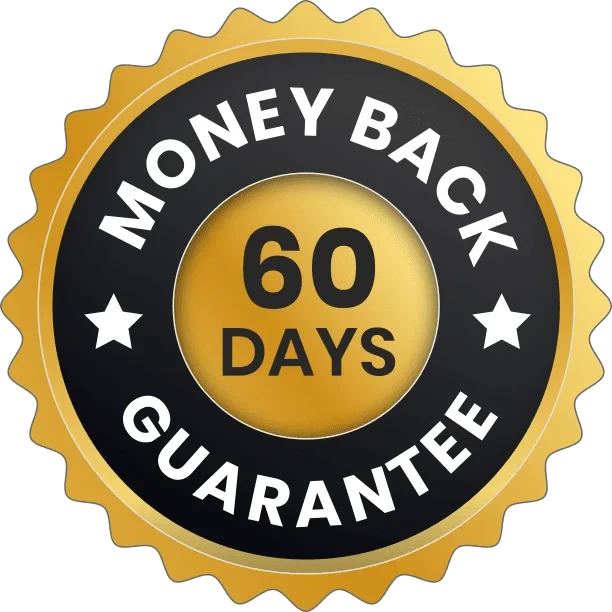 60-Day Money Back Guarantee - Risk-free purchase of Baker's men's volume enhancer supplement