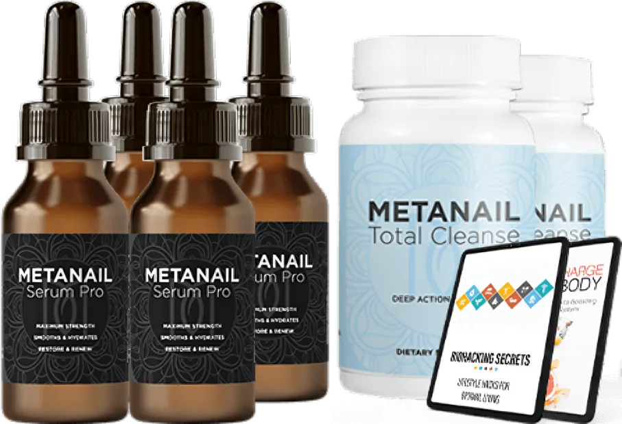 MetaNail Complex Pro Serum 6-bottle package bundle