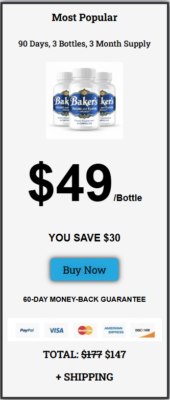 Baker's Volume and Flavor - 1 Bottle Starter Package