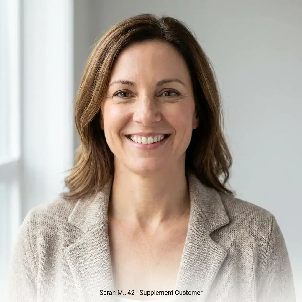 Sarah M. - Verified Biodentex Customer from Sacramento CA - Professional Testimonial Photo