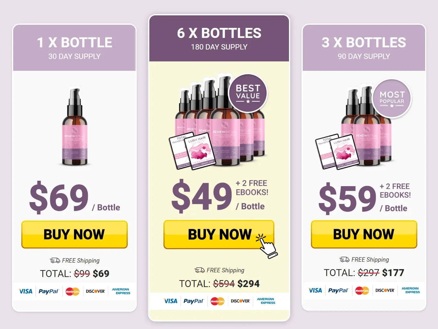 Renew Ritual Serum Pricing Options - Save Up To 70%