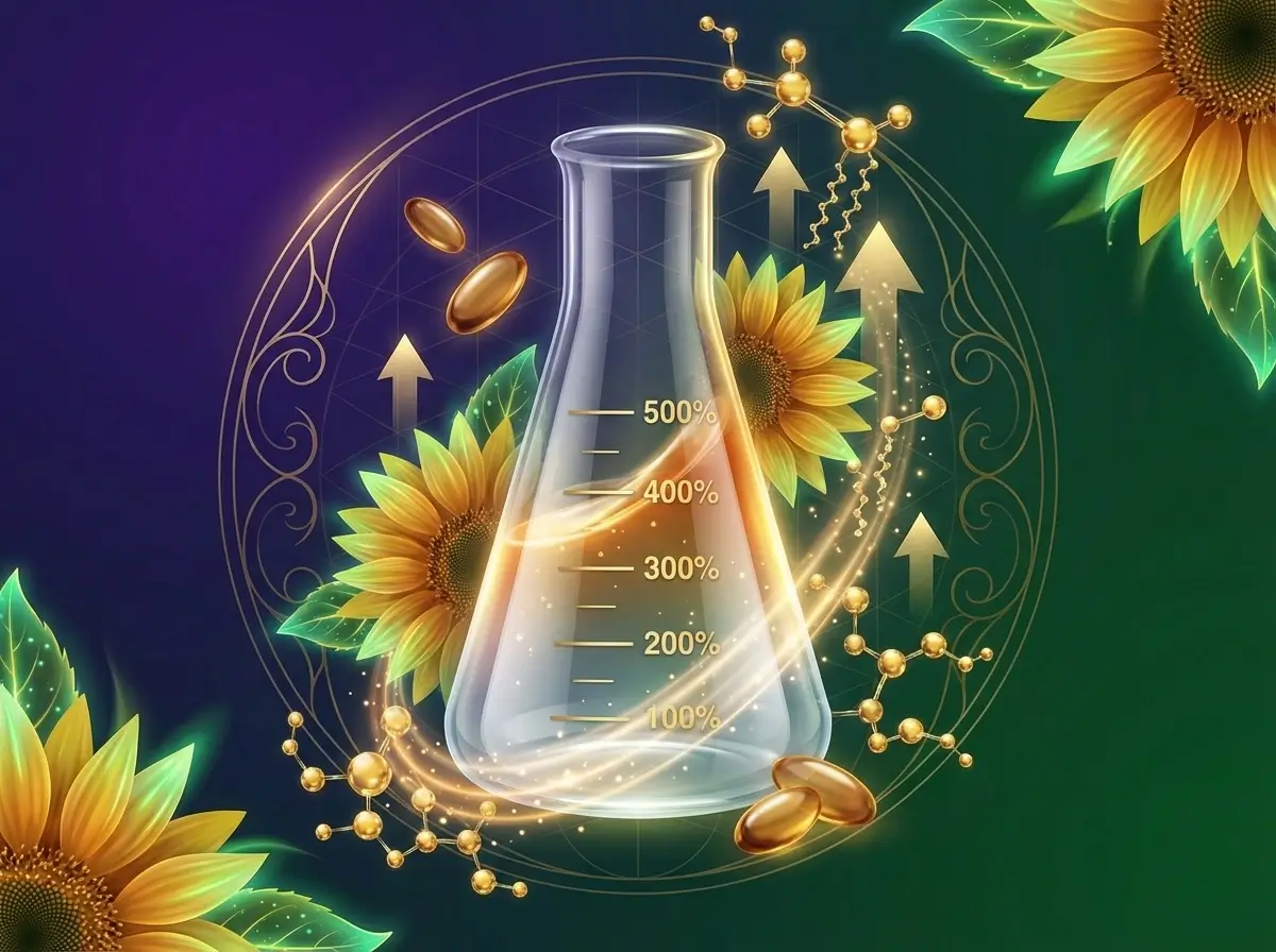 Natural volume enhancement showing up to 500% increase in semen volume with Baker's Organics scientifically formulated natural supplement