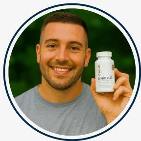 Male customer testimonial for Brain C-13 cognitive enhancement supplement