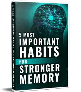 Bonus 3: 5 Daily Habits for Stronger Memory Infographic based on 2024 research
