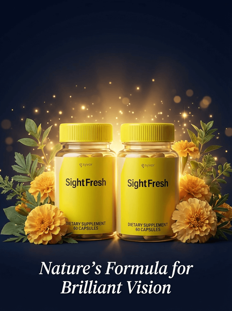 Sight Fresh natural eye health supplement with vitamins and minerals