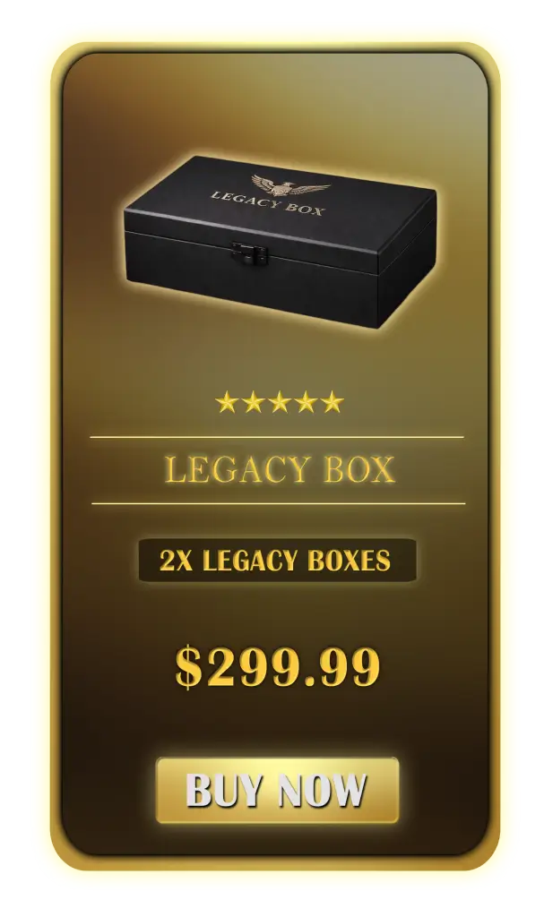 Two Trump Legacy Box bundle package for sharing with family and friends