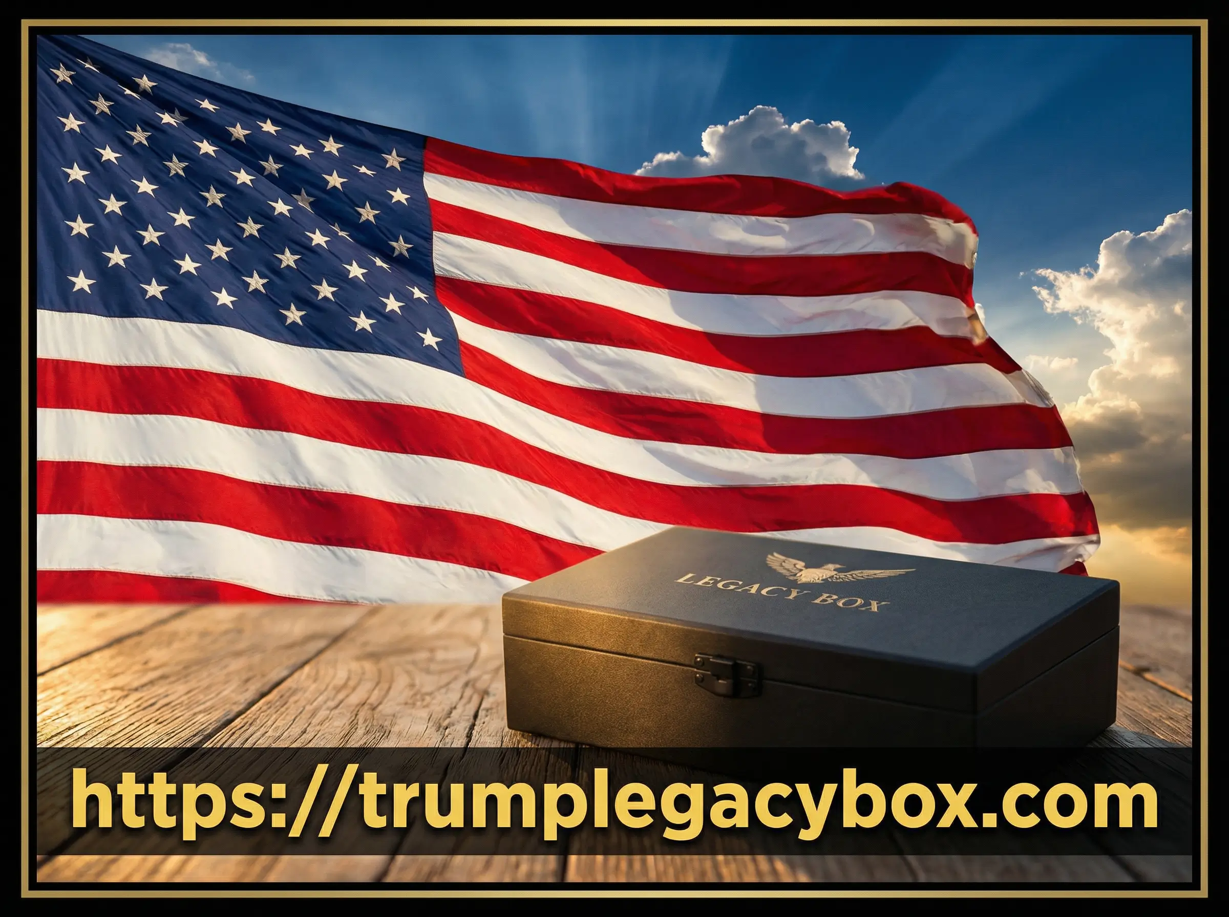 American flag waving proudly representing patriotic values and freedom