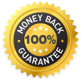 60-day money-back guarantee seal — Self Obsessed Supplement Formulation Factory