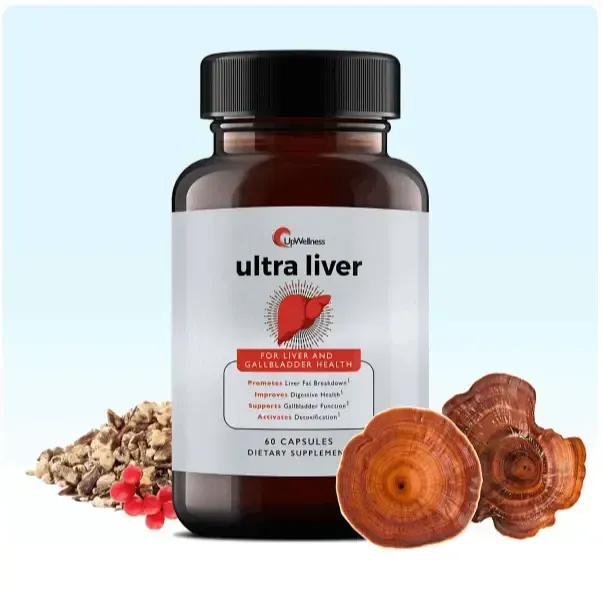 UpWellness Ultra Liver supplement with natural liver support ingredients