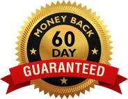 60-day money-back guarantee badge
