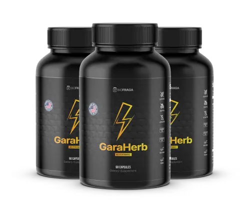 GaraHerb Supplement Bottle and Packaging - High Quality Product