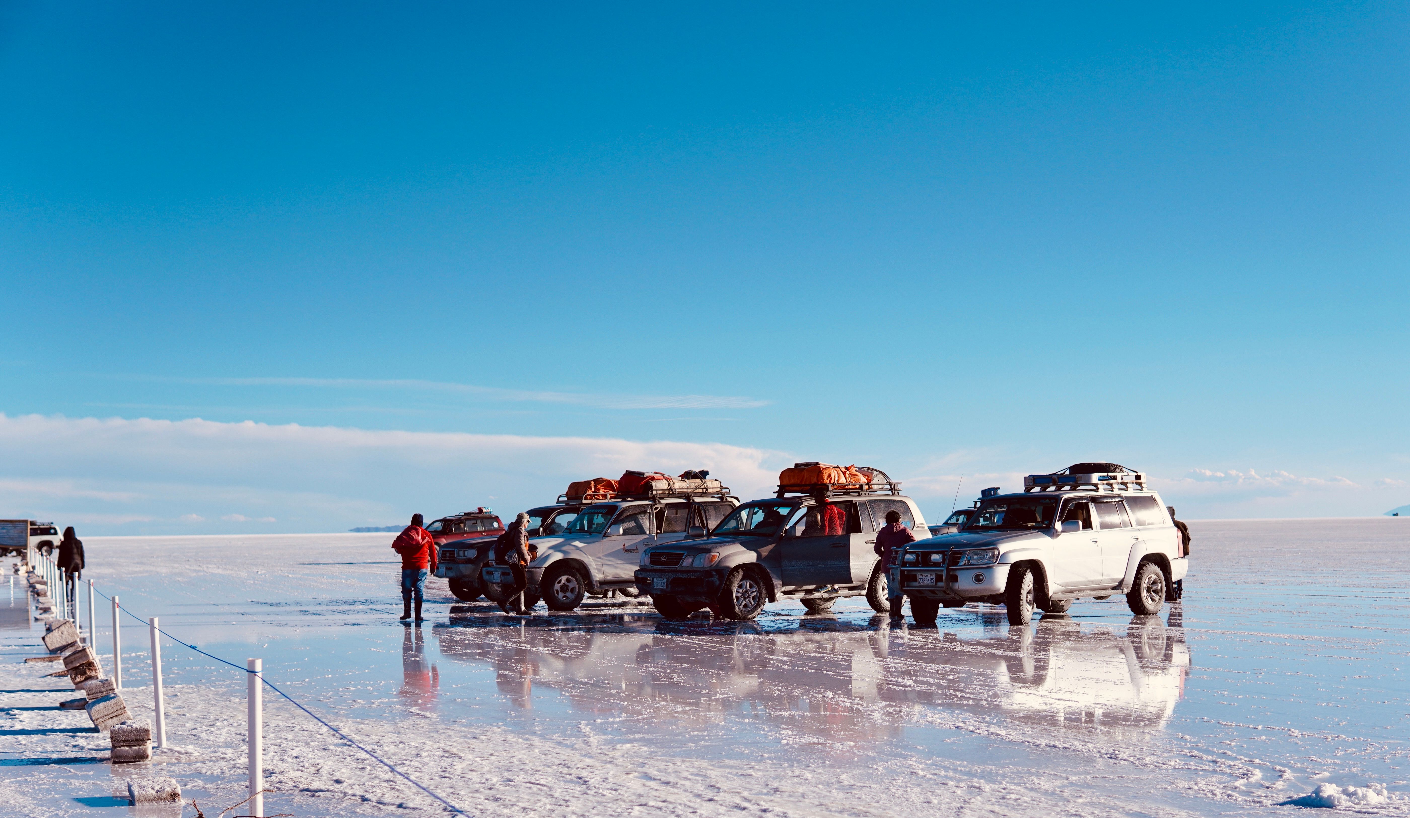 Salar de Uyuni, Bolivia: el espejo del cielo más grande del mundo.