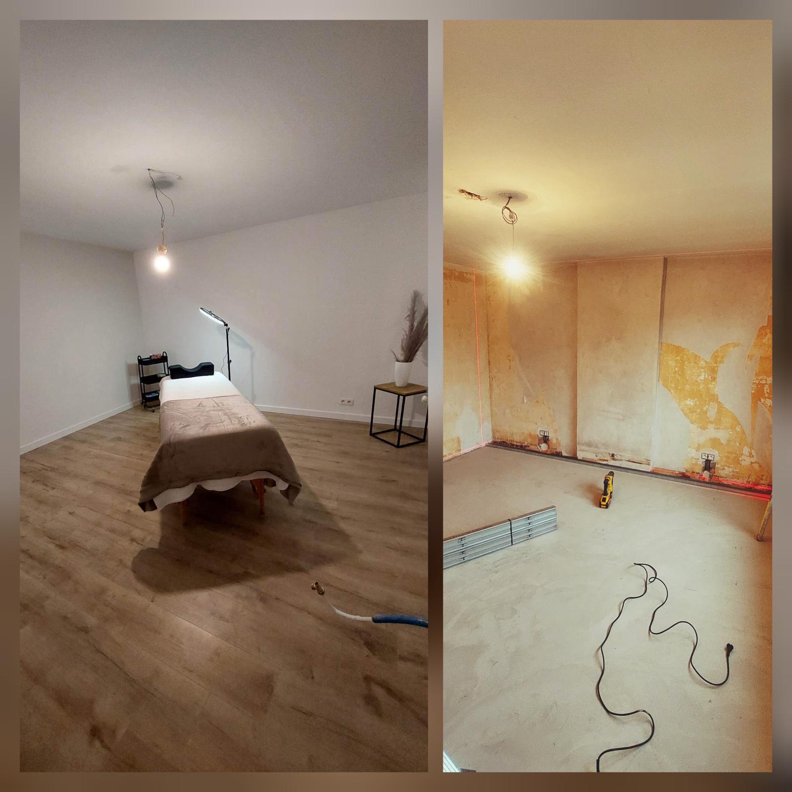 before en after binnenwerken