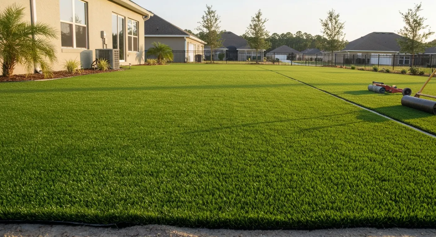 Residential artificial turf