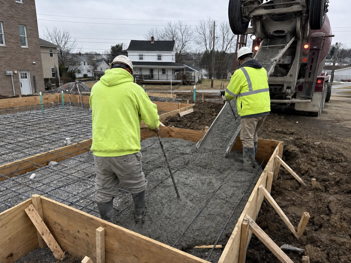 Concrete Foundations in Pittsburgh, PA